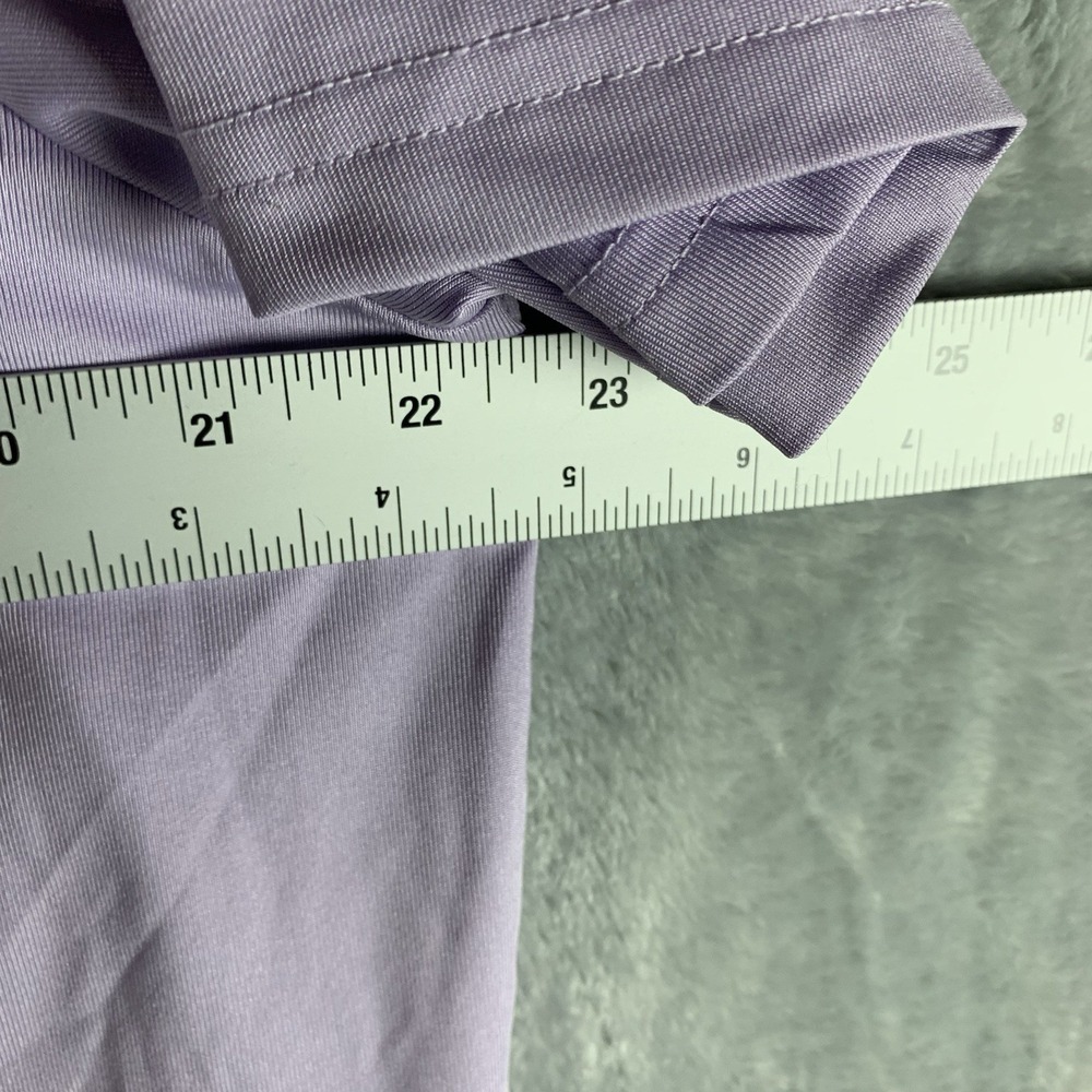 Rebook Women's T Shirt 2X Speedwick Purple Performance Gym Workout Top Tee NWT - Picture 7 of 9